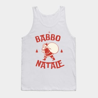 Babbo Natale Italian Santa Clause Tank Top